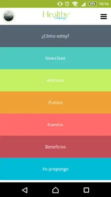 Healthy Co. android App screenshot 1